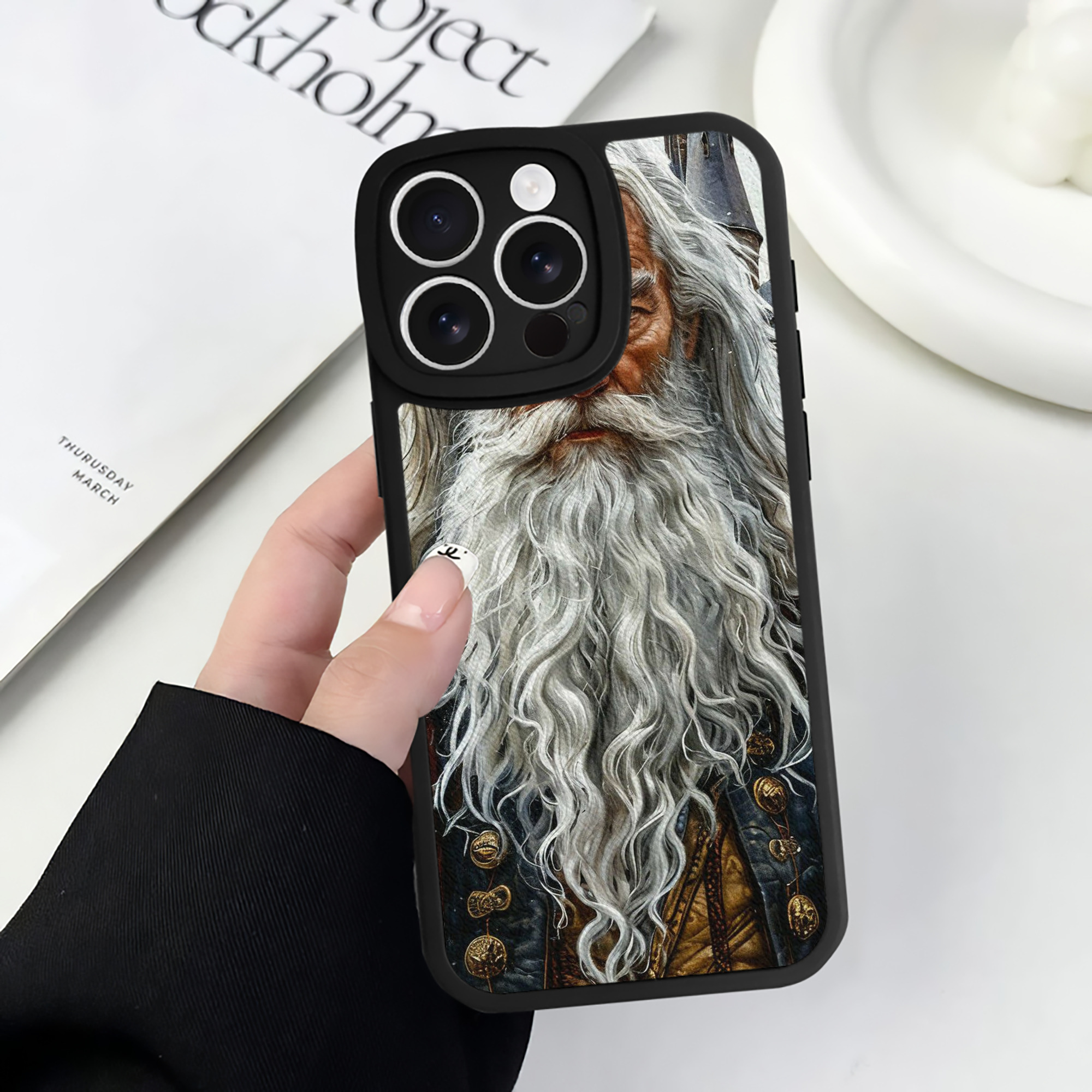 （画像用） Harry Potter ハリー・ポッターシリーズ 【iPhone 16シリーズ対応】シリコンスマホケース（レザー調） 材質：シリコン